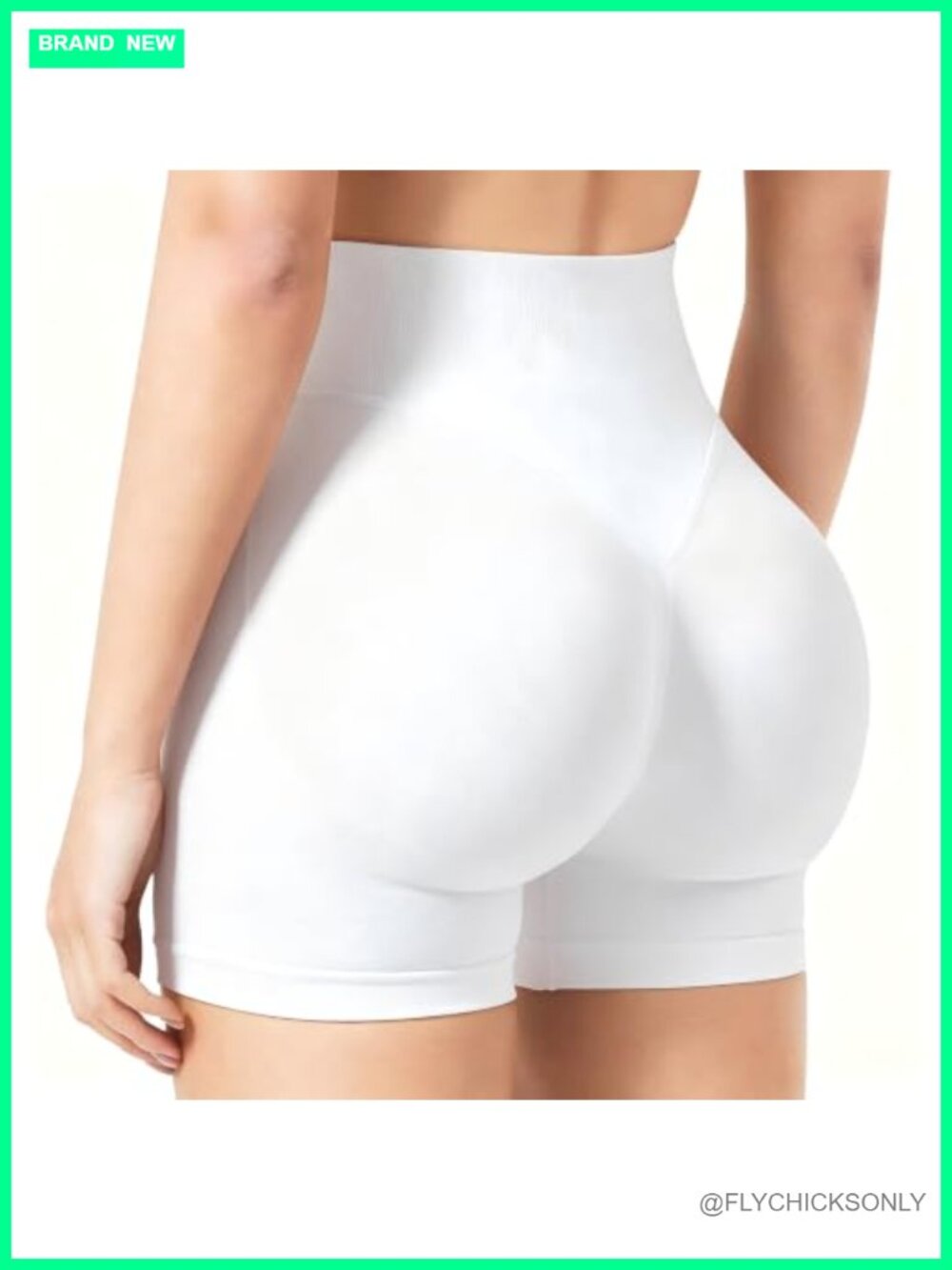 Women's Scrunch Butt Lifting High Waist Tummy Control Seamless Gym Shorts